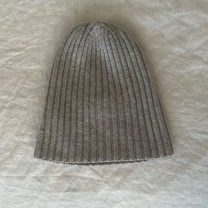 Janessa Leone Grey Cashmere Beanie